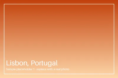 Sample placeholder image 1 for Lisbon